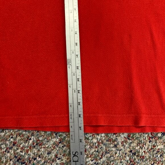 Wisconsin Badgers ProEdge Red With Black Details Short Sleeve Polo Shirt Size XL - Picture 14 of 14